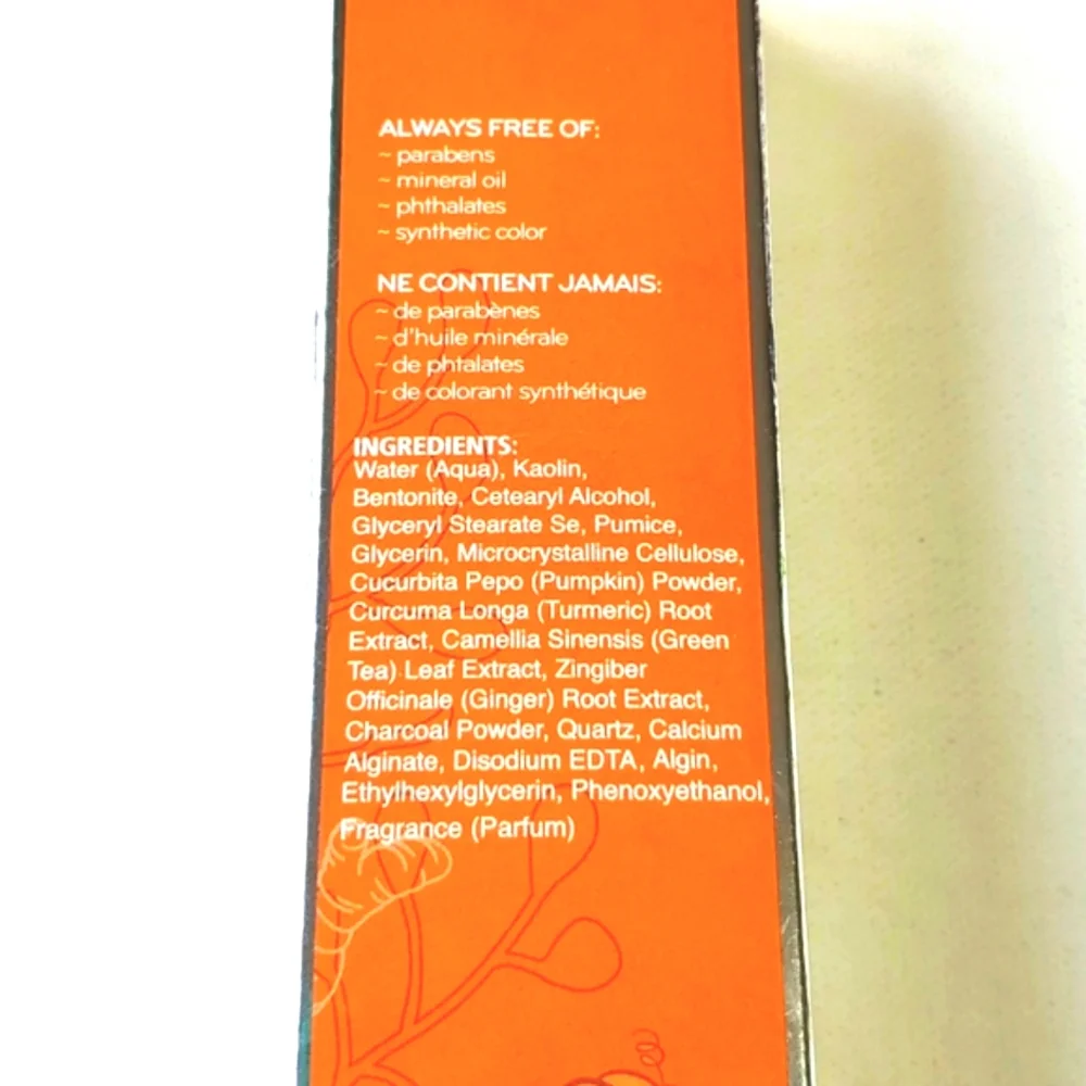 Purlisse Pumpkin and Ginger Charcoal Detoxifying Mask